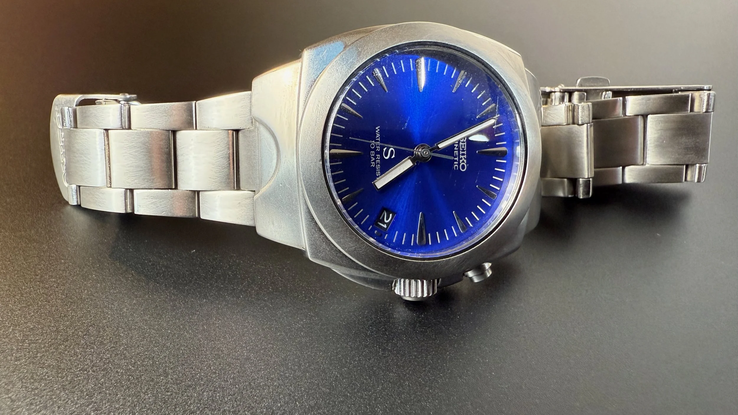 SEIKO SUS KINETIC 5M42-0F30 ヴィンテージ 腕時計 SEIKO SUS Kinetic 5M42-0F30 Vintage Men's Wristwatch | eBay